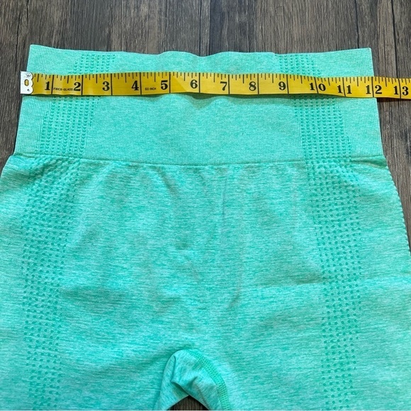 NWT Women’s Lime Green High Waist Compression Leggings Size S - Picture 8 of 9